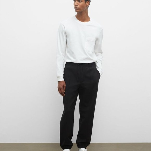 New Club Monaco Tech Jogger Pants XS Black - Picture 3 of 7